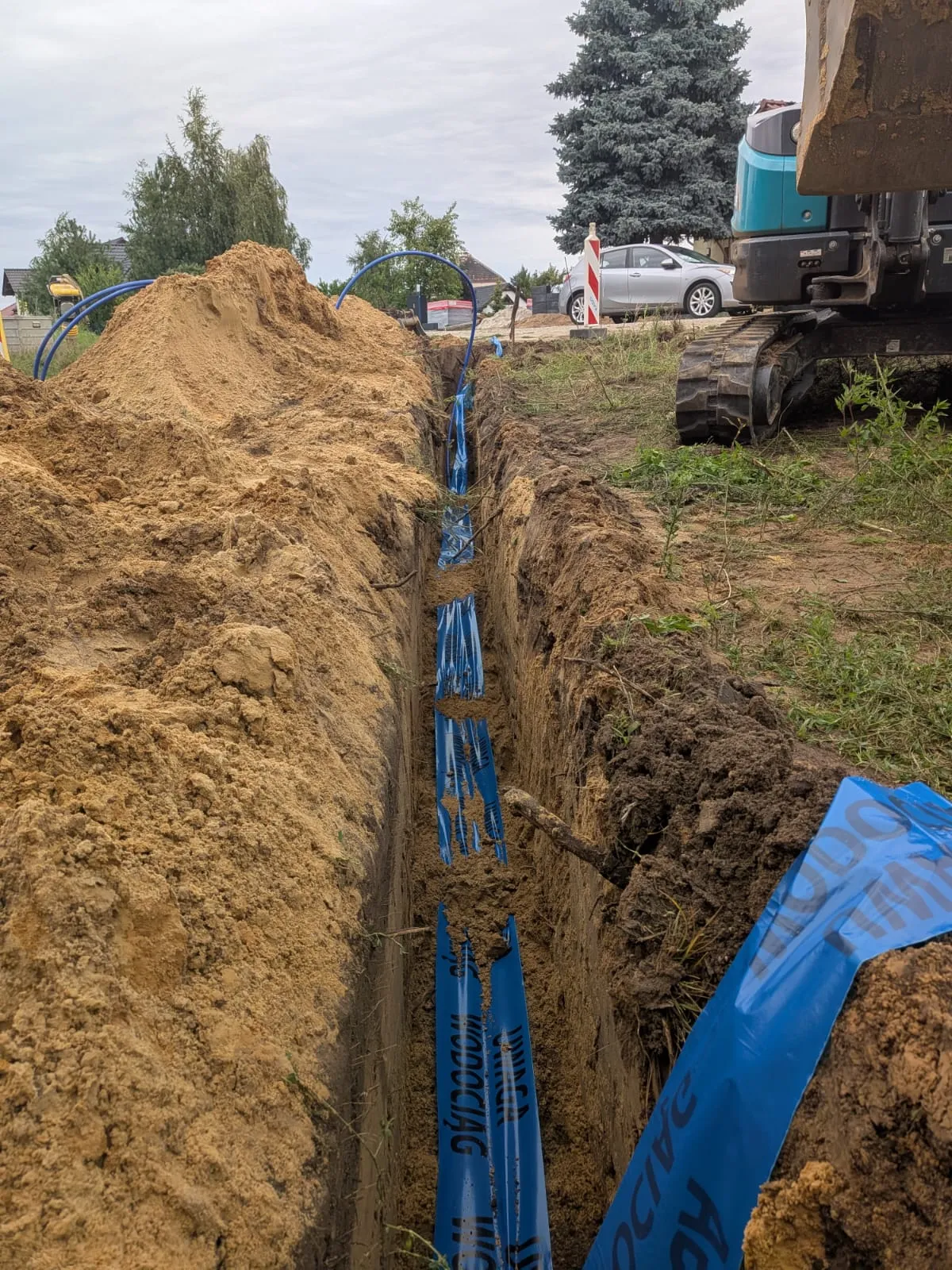 Montaż przyłącza kanalizacyjnego